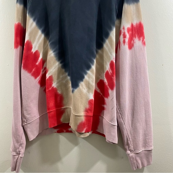 Daydreamer Flying Varsity Crewneck Sweatshirt Black Combo Soft French Terry XL - Picture 5 of 12